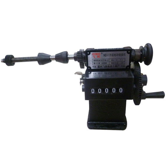 Manual Winding Machine Hand Coil Dual-Purpose Counting Winder Range 0-99999 Coil Counting and Winding Machine