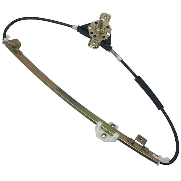 Manual Window Regulator Rear Left Driver Side Direct Replacement
