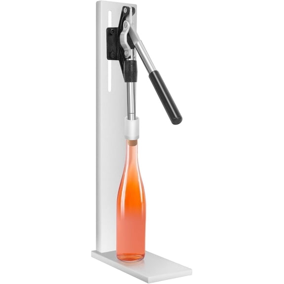 Manual Wine Bottle Cork Machine, Manual Bottle Stopper Tool, Hand Pressure Corker Wine Inserting Corks Pom Tool, Suitable for Restaurants, Hotels, Banquets (Applicable Diameter 0.79-0.87in)