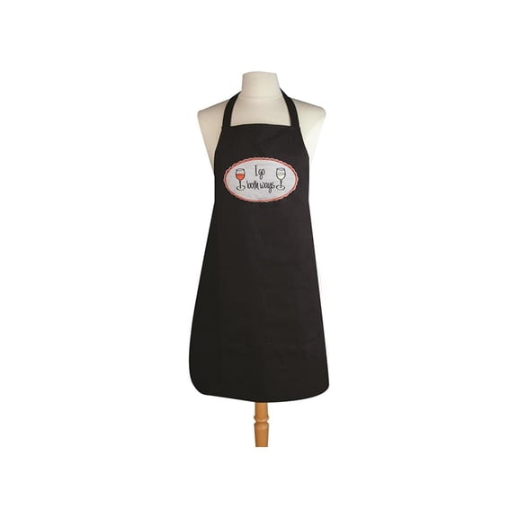Manual Woodworker I Go Both Ways Wine Apron 27 x 28
