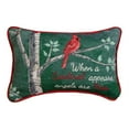 thumbnail image 1 of Manual Woodworker Pillow-When A Cardinal Appears Angels are Near (12.5" x 8.5"), 1 of 2