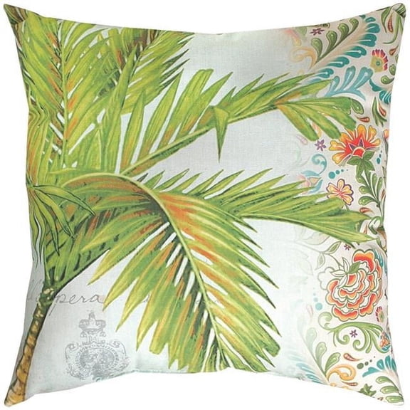 Manual Woodworkers SLESBZ 18 x 18 in. Easy Breezy Outdoor Pillow