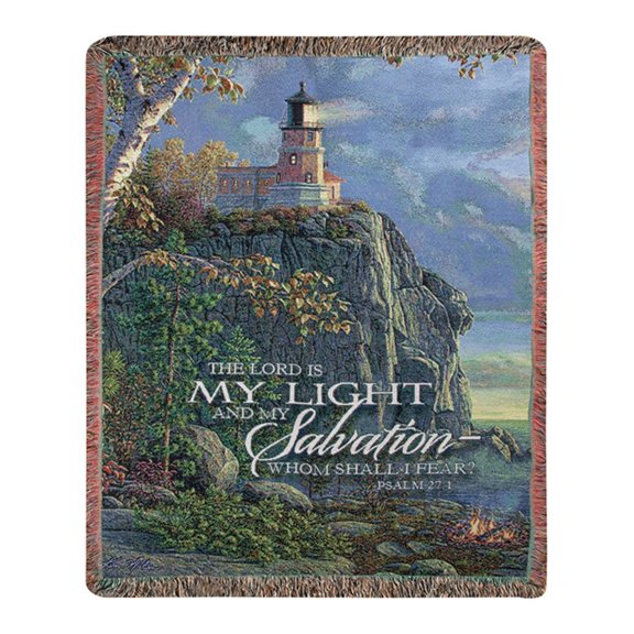Manual Woodworkers & Weavers ATGLT 50 x 60 in. Guiding Light Tapestry Throw Blanket