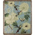 thumbnail image 1 of Manual Woodworkers & Weavers Hummingbird Flutter Tapestry Cotton Throw, 1 of 2