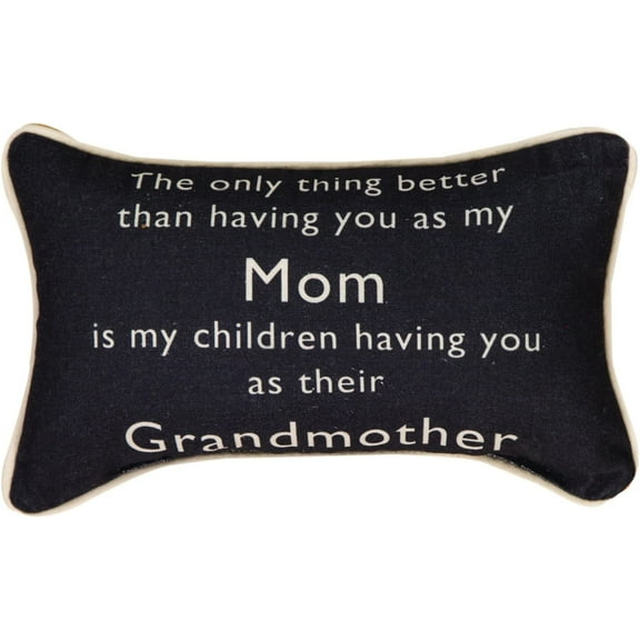 Manual Woodworkers & Weavers Word Throw Pillow, Grandmother, 12.5 x 8.5