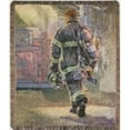 thumbnail image 1 of Manual Woodworkers and Weavers ATSFSV Selfless Service Tapestry Throw Blanket Fashionable Jacquard Woven 50 X 60 inch, 1 of 1