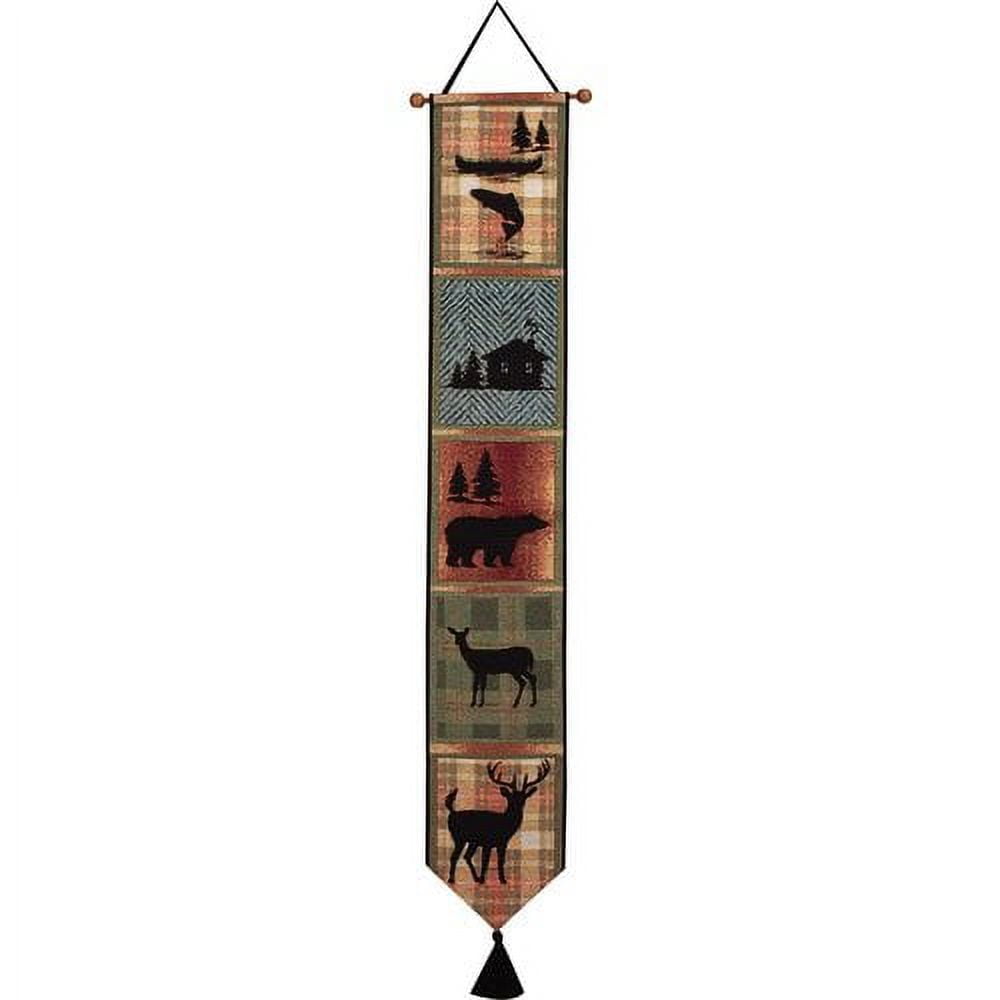 Manual Woodworkers and Weavers TBPBLD Bear Lodge Woven Tapestry Bell