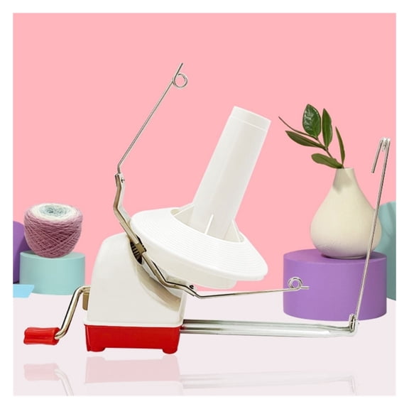 Manual Wools Winder Holder, Needlecraft Yarn Winder, Easy to Set Up Yarn/Wools ,Efficiently Make Yarn Cake