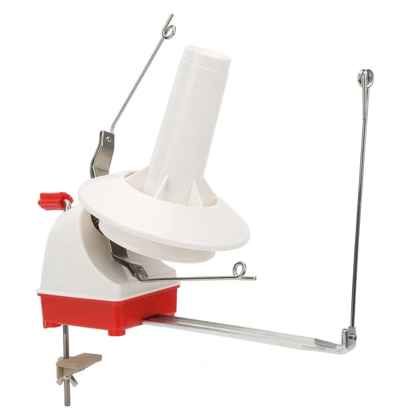 Manual Yarn Ball Winder Household Hand Operated Wool String Winding Machine with Desktop Fixing Plate for Knitting and Crocheting, 9.84 x 5.91 x 5.51 inches / 25.0 x 15.0 x 14.0 cm