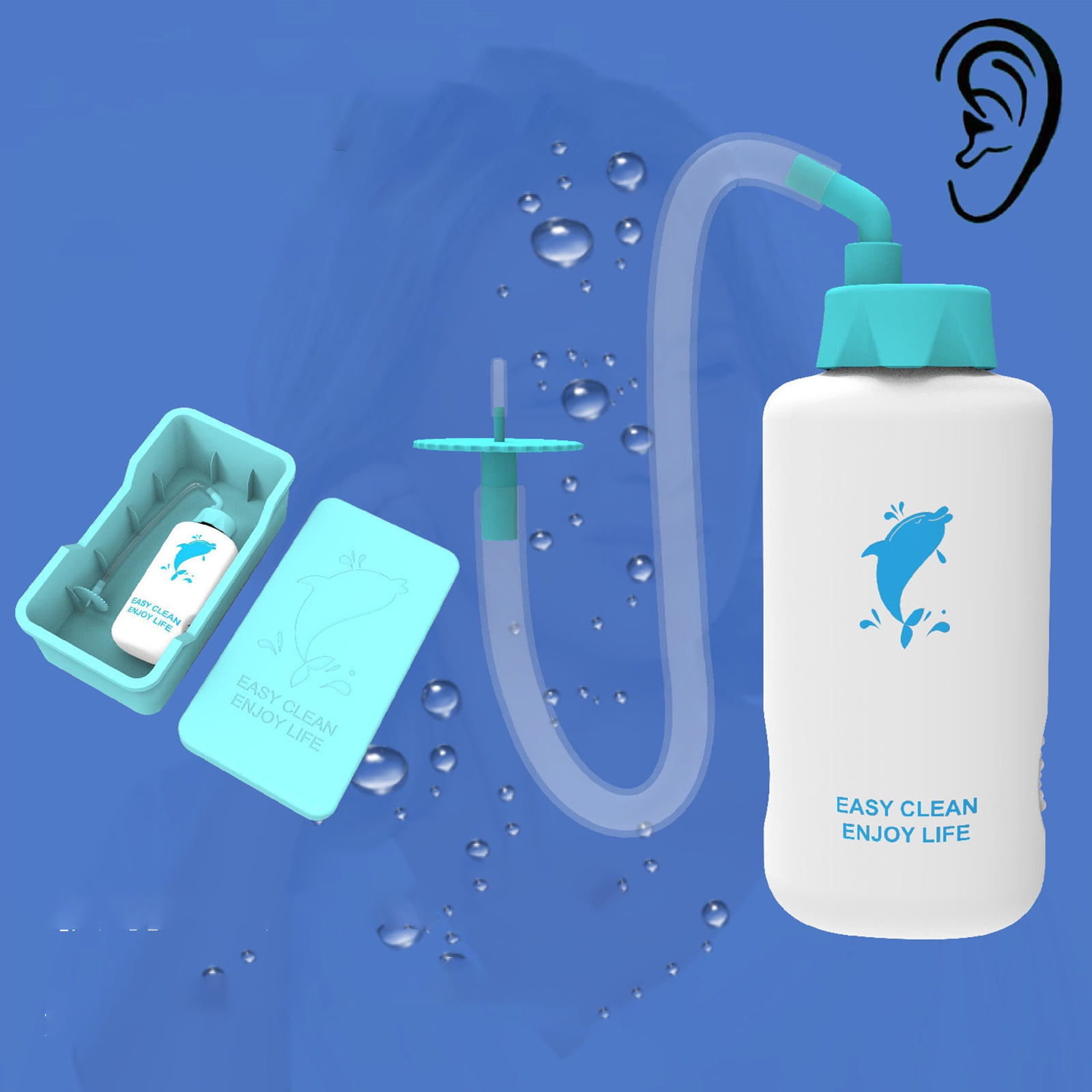 Manual ear washer,Ear Er Ear Cleaner With And Kids Box Ear Wax Removal