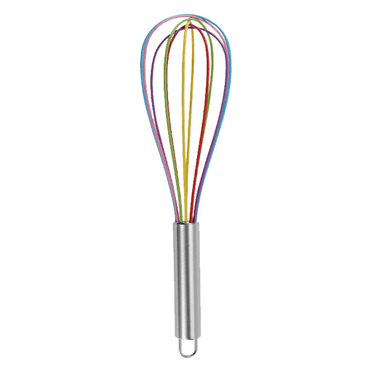 Manual egg beater stainless steel egg beater household mini baking egg beater silicone cream whisk
