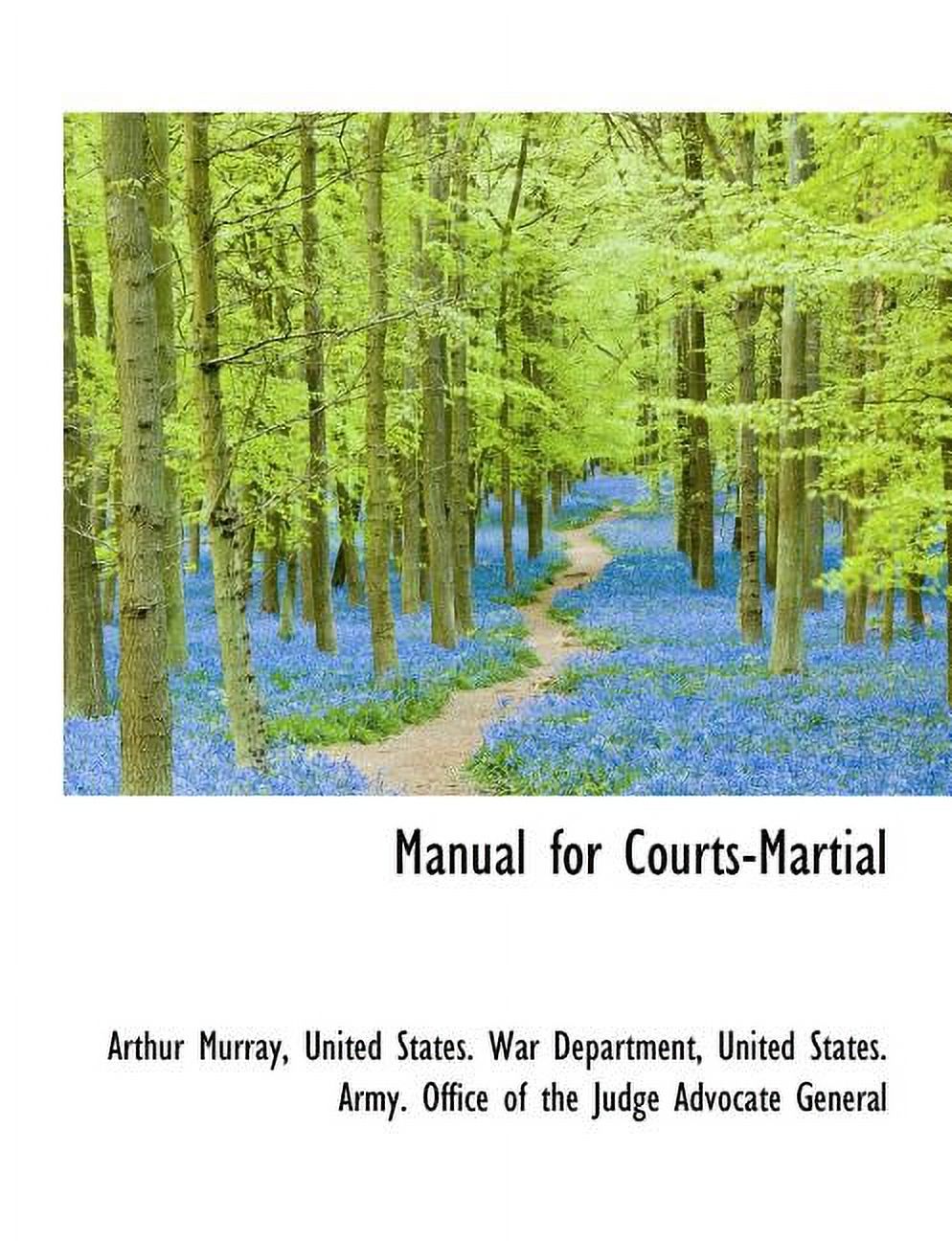 Manual for CourtsMartial (Paperback)