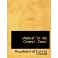 thumbnail image 1 of Manual for the General Court (Paperback)(Large Print), 1 of 1