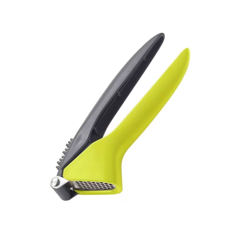 Manual garlic masher, kitchen essential garlic press, mixed color garlic grinder, press garlic peeler (random colors)