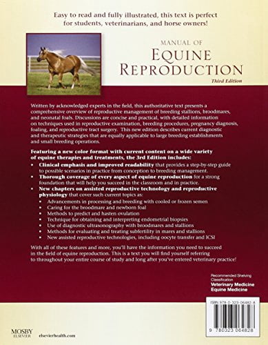 Pre-Owned Manual of Equine Reproduction [Paperback] Brinsko DVM, Steven ...