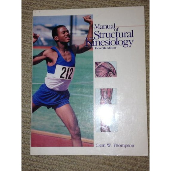Pre-Owned Manual of Structural Kinesiology, 9780801650314, 0801650313, Paperback, 11th edition
