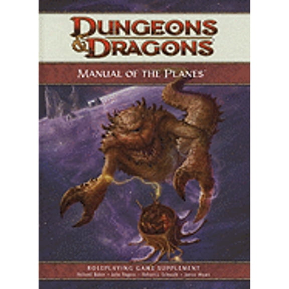 Pre-Owned Manual of the Planes: A 4th Edition D&d Supplement (D&d Rules Expansion) (Dungeons & Dragons) Hardcover
