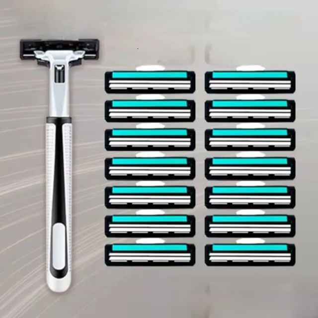 Manual razor portable doublelayer razor a generation of hair mini