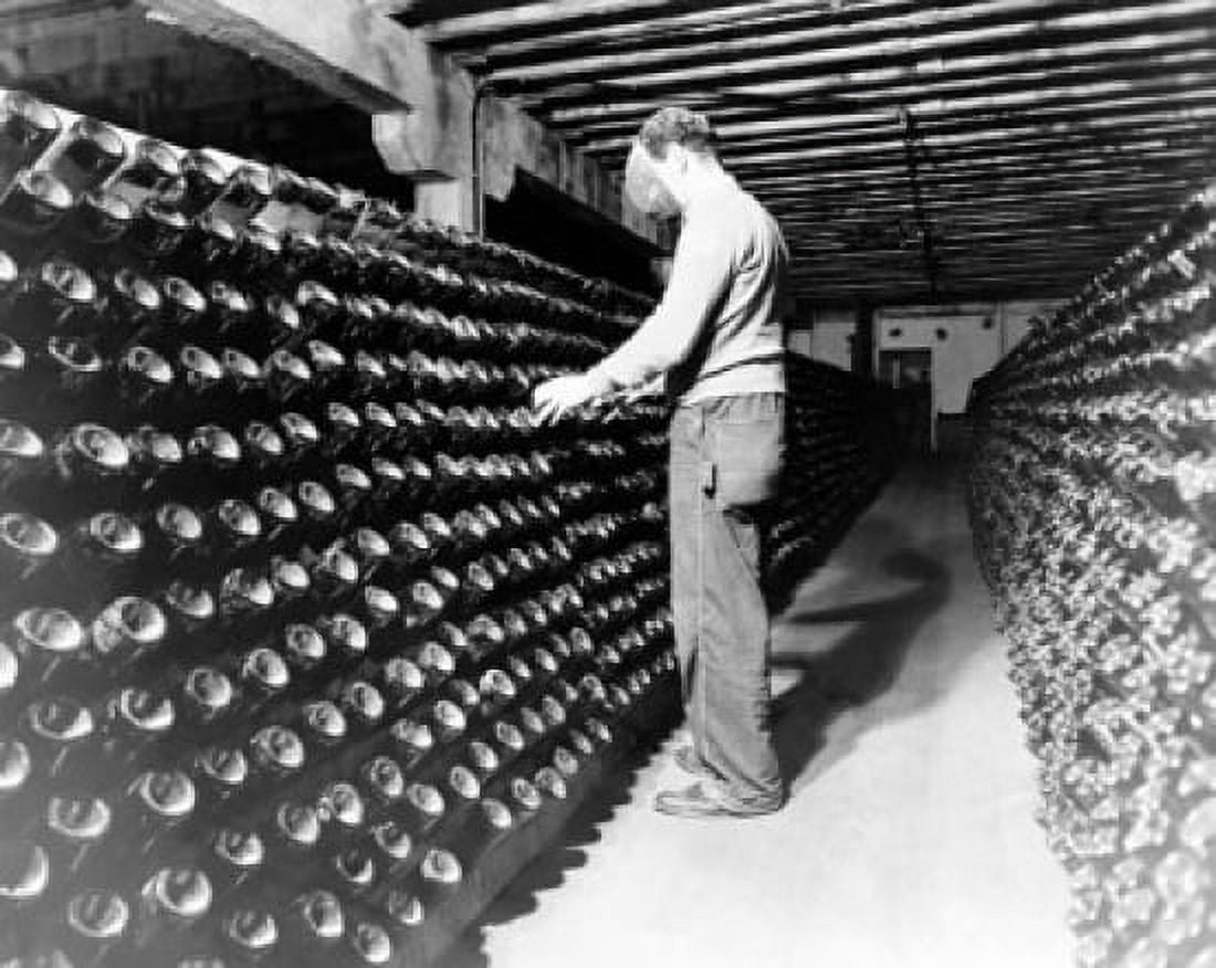 Manual worker working in a storage room of a food processing factory Canvas Art - (18 x 24)