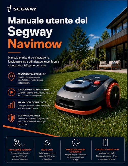 Manuale utente del Segway Navimow: Manuale pratico di configurazione, funzionamento e ottimizzazione per la cura robotiz, (Paperback)