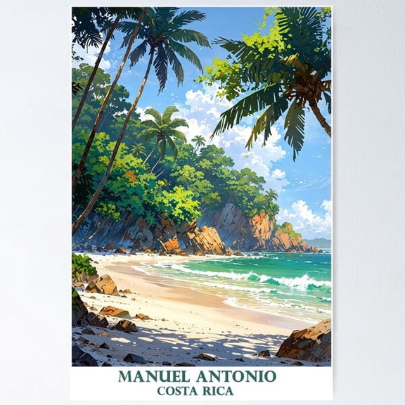 Manuel Antonio National Park Costa Rica Poster, Poster Only