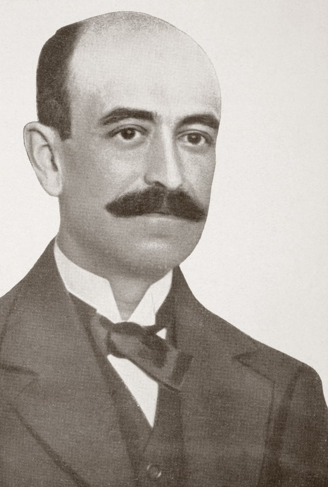 Manuel De Falla Y Matheu 1876 1946 Spanish Composer From La Esfera 1914 Canvas Art - Ken Welsh Design Pics (22 x 34)