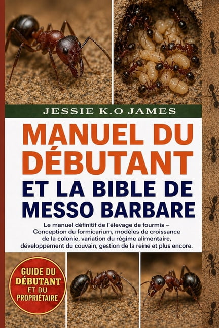 Manuel Du DÃ©butant Et La Bible de Messo Barbare: Le manuel dÃ©finitif de l'Ã©levage de fourmis - Conception du formicarium, (Paperback)