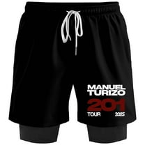 Manuel Turizo 201 World Tour Merch Sweatshorts Women Men Casual Short Basketball Pants Outdoor Sportwear