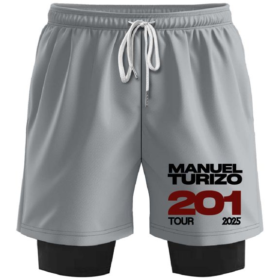 Manuel Turizo 201 World Tour Merch Sweatshorts Women Men Casual Short Basketball Pants Outdoor Sportwear