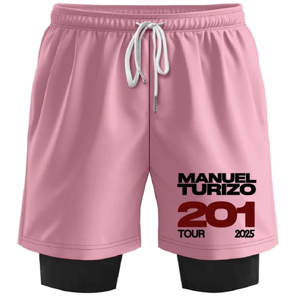 Manuel Turizo 201 World Tour Merch Sweatshorts Women Men Casual Short Basketball Pants Outdoor Sportwear