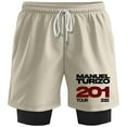 thumbnail image 1 of Manuel Turizo 201 World Tour Merch Sweatshorts Women Men Casual Short Basketball Pants Outdoor Sportwear, 1 of 3