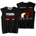 thumbnail image 1 of Manuel Turizo 201 World Tour Merch Tank Tops Sleeveless Sport Vest Women Men Outdoor Sportwear, 1 of 3