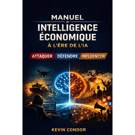 Manuel d'intelligence conomique l're de l'IA: Attaquer, Dfendre, Influencer, (Paperback)
