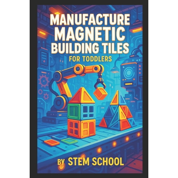 Manufacture Magnetic Building Tiles for Toddlers: Mold, Assemble and Market Creative STEM Toys for Early Learners, (Paperback)