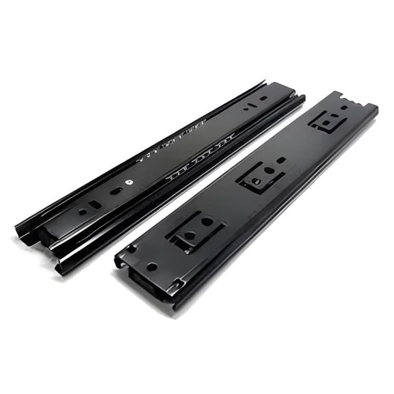 Manufacture Soft Closed Telescopic Drawer Slide Open Full Extension Channel Guide Ball Bearing Cabinet Drawer Slide Popular