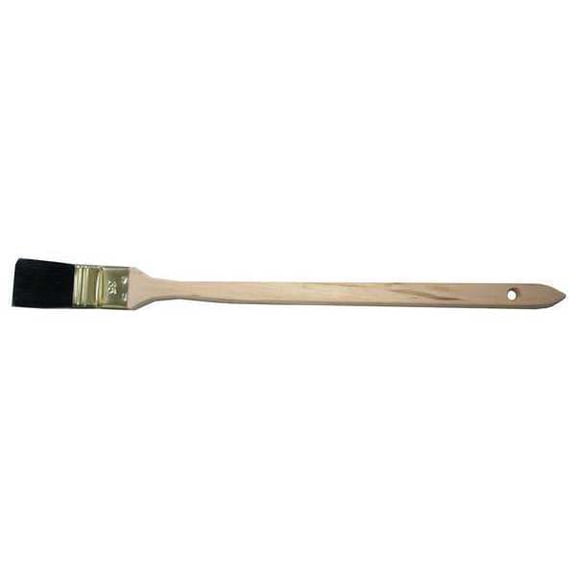 1-3/8" Bent Radiator Soft, Synthetic Bristle, Paint Brush, Wood Handle