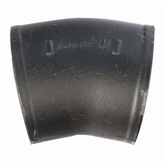 22.5 Degrees Bend 1/16 Bend, 2" Pipe, Female Socket, Cast Iron, 0 psi 220678