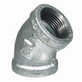 thumbnail image 1 of Manufacturer Varies 3/8" FNPT Galvanized 45 Degree Elbow 5P832, 1 of 1