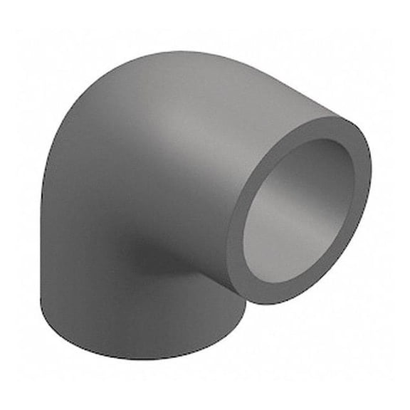 PVC Elbow, 90 Degrees, Socket x Socket, 1/4 in Pipe Size