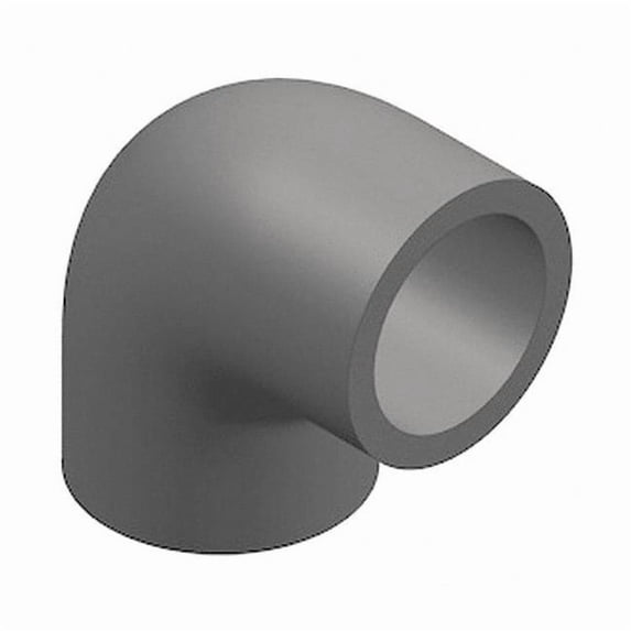 PVC Elbow, 90 Degrees, Socket x Socket, 6 in Pipe Size