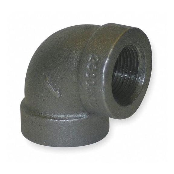 90 Degree Elbow 90 Degree Elbow, 1-1/2" Pipe, FNPT, Malleable Iron, Class 150