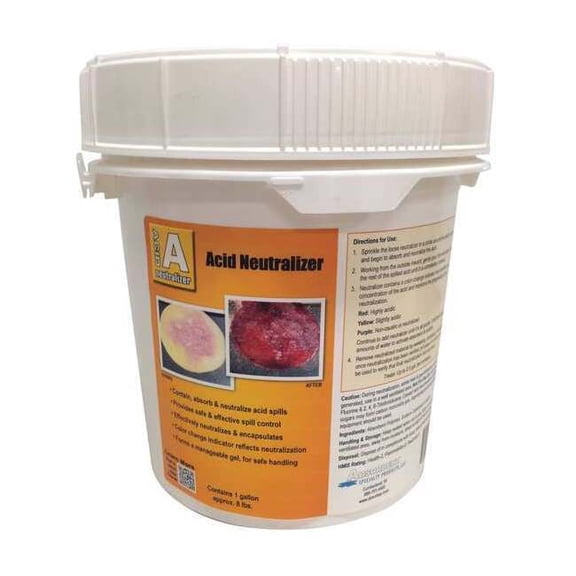 Acid Neutralizer,1 gal.,Pail,Granular ACID1