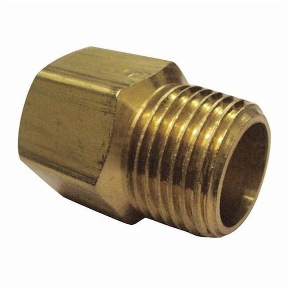 Manufacturer Varies Adapter, Brass, 1/2 in, NPTF, Class 150 6AYX5