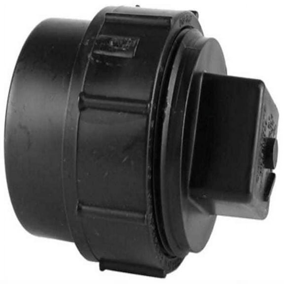 Manufacturer Varies Adapter with Plug, 4 x 4 in, Schedule 40 1WJG8
