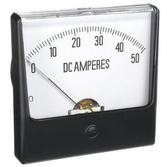 Analog Panel Meter, AC Current, 0-50 AC A, Standards: UL 12G387