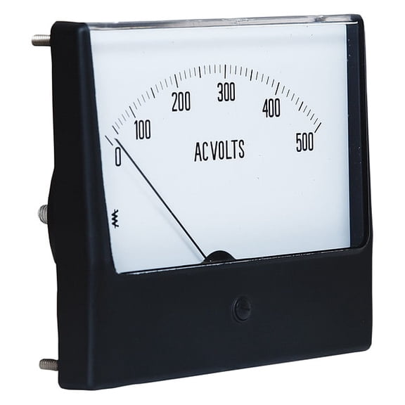 Manufacturer Varies Analog Panel Meter,AC Percent Load 12G413