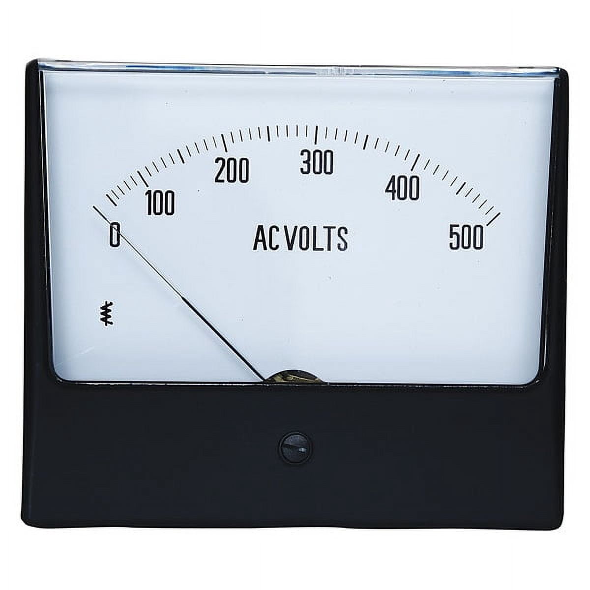 Manufacturer Varies Analog Panel Meter,AC Voltage,0-500 AC V 12G410