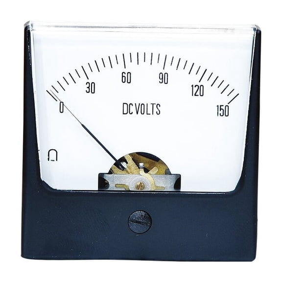 Manufacturer Varies Analog Panel Meter,DC Voltage,0-150 DC V 12G445