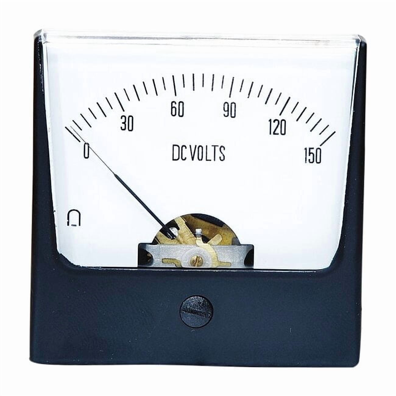 Manufacturer Varies Analog Panel Meter,DC Voltage,0-150 DC V 12G445