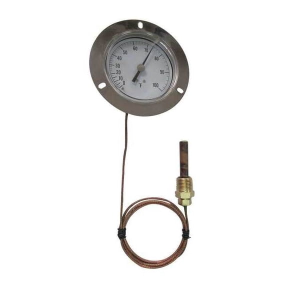 Manufacturer Varies Analog Panel Mt Thermometer,100 to 350F 12U623